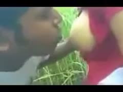 My little Indian neighbor was seduced for a quickie in the forest.